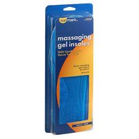 Sunmark Massaging Gel Insoles Mens, 1 each