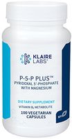 Klaire Labs P-5-P Plus Magnesium - 30 mg of Bioactive Vitamin B6 Pyridoxal-5-Phosphate with TRAACS Magnesium, Hypoallergenic (100 Capsules)