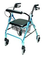 Lumex Walkabout Lite Rollator, Aqua, RJ4300AQ