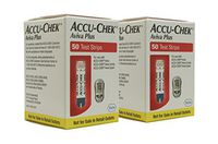 ACCU-CHEK Aviva Plus Test Strips, 2x50 Ct Boxes