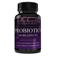 Probiotics 100 Billion CFU Live Cultures,