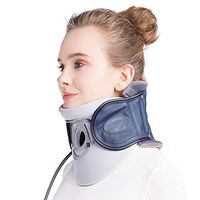 Cervical Neck Traction Device - Adjustable Neck Stretcher Collar for Home Traction Spine Alignment