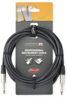 Stagg NGC10R N-Series Phone Plug to Phone Plug Straight Instrument Cable - 33ft.