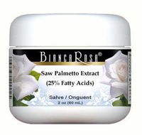 Saw Palmetto Extract (25% Fatty Acids) - Salve Ointment (2 oz, ZIN: 514321)