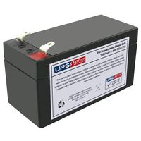 Leoch LP12-1.5 12V 1.4Ah Replacement Battery with F1 Terminal