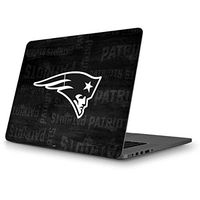 Skinit Decal Laptop Skin for MacBook Pro 13 (2013-15 Retina Display) - Officially Licensed NFL New England Patriots Black & White Design