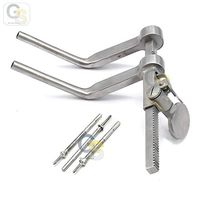 G.S Caspar Cervical Distractor Lift with Screws Pins Neurosurgi Instrument OP-016 Best Quality