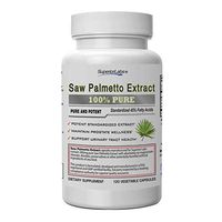 Superior Labs — Saw Palmetto Extract NonGMO, Non Synthetic— 300 mg Dosage, 120 Vegetable Capsules — Supports Urinary Tract Flow & Frequency