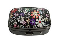 PTCRMG Image Custom Unique Pill Box Case Tablet Medicine Pocket Purse Travel Pill Vitamin Decorative Box Case Holder (Cosmos)