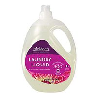Biokleen Natural Laundry Detergent - 300 Loads - Liquid, Concentrated, Eco-Friendly, Non-Toxic, Plant-Based, No Artificial Fragrance or Preservatives