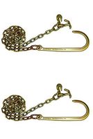 BA Products N711-6H 10' J, Hammerhead Hook Wrecker Tow Truck Chain, Grade 70 (One Pair)