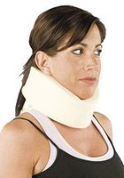 AT Surgical Superior Quality Cervical Collar with Hook and Loop Closure, Soft Foam, Neck Support Brace for Men & Women, 2.5 inch - Smal