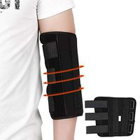 Duevin Elbow Brace Immobilizer Elbow Splint Arm Ulnar Nerve Brace Support Cubital Tunnel Fracture Elbow Braces Stabilizer for Men Womens Youth Large Pm Night Time Sleeping Immobilizing Equipment(S)