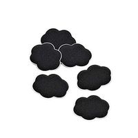Foot Petals Women's Pressure Pointz, Black, One Size, 6 Cushions by Foot Petals