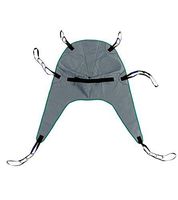Patient Aid Divided Leg Padded Patient Lift Universal Sling with Head Support, Size Medium, 450lb Capacity