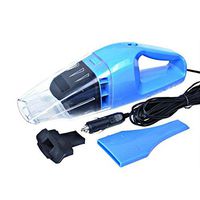 KyStudio Handheld Car Vacuum Cleaner 12V Auto Mini Wet Dry Small Portable Vacuums Cleaner (Blue)