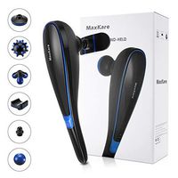 MaxKare Cordless Handheld Massager with 7 Massage Nodes for Deep Percussion and Vibration for Neck, Shoulders, Back, Waist, Arms, Legs and Soles, Use at Home, Office and Bedroom