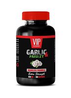 Cholesterol lowering Pills - Garlic & Parsley 600MG - Extra Strength - Garlic and Parsley softgels - 1 Bottle 100 Softgels