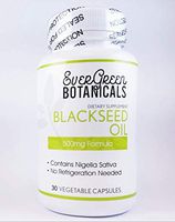 Black Seed Oil Capsules Premium Non-GMO Made from Cold Pressed Nigella Sativa Pure Black Cumin Seed Oil - Made in The USA - by EverGreen Botanicals