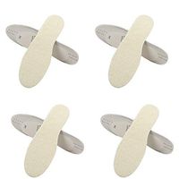 MOTZU 4 Pair Cut-to-fit Adjusting Super Soft Wool Insole One Size Fits All for Women and Men