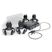 Williams Sound WIR SYS 1 WHT SoundPlus Pro Two-channel IR Courtroom System, Supports Additional Emitter for Additional Coverage Area, Resistant to High-efficiency Lighting Interference