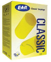 3M 310-1001 Single Use Classic Cylinder Shape PVC Foam Uncorded Earplugs (1 Pair Per Pillow Pack, 200 Pair Per Box) (200/PR)