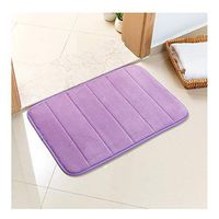 GHHZZQ Bathtub Mat 2 cm Thick Absorbent Non-Slip Blending Bathroom Rugs Available in All Seasons, 11 Colors, 7 Sizes, Customizable (Color : Purple, Size : 40x60cm)