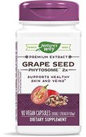 Nature's Way Grape Seed Phytosome 2X Double-Strength 100 mg, 90 Capsules