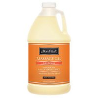 Bon Vital' Original Massage Gel for a Versatile Massage Foundation to Relax Sore Muscles & Repair Dry Skin, For Massage Therapists Who Want Superior Glide & Gentle Friction for Clients, 1/2 Gal Bottle