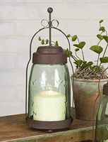 CTW Home Collection Quart Mason Jar Butler Lantern Home Accessories