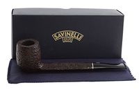 Savinelli Tre 802 Tobacco Pipe - Rustic