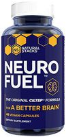 Natural Stacks Neurofuel 45 ct. - Improve Your Focus and Memory - Original CILTEP Formula - Nootropic Supplement for Brain - All Natural Artichoke Herbal Supplement w/Forksolin