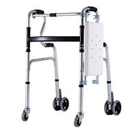 Mobility Aid Portable Compact Drive Healthcare Walking Frame Medical Walking Walking Aids for Elderly, Seniors, Handicap, Disabled