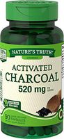 Activated Charcoal Capsules 520mg | 90 Count | Non-GMO, Gluten Free Pills | by Nature's Truth