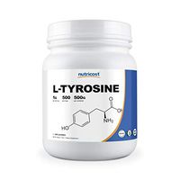 Nutricost L-Tyrosine Powder 500 Grams - Pure L-Tyrosine Powder 1000mg Per Serving