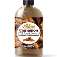 2oz - Artizen Cinnamon Essential Oil (100% Pure & Natural - UNDILUTED) Therapeutic Grade - Huge 2 Ounce Bottle - Perfect for Aromatherapy