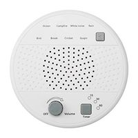 White Noise Machine - Sleep Quality Enhancer 8 Non-Looping Optional Sound Music Timing Setting Sleep Machine Snorers Babies Sleep Therapy Regulator