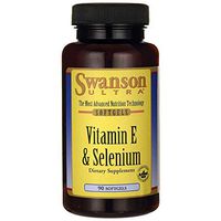 Swanson Vitamin E & Selenium 90 Sgels