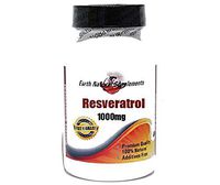 Resveratrol 1000mg * 90 Caps 100% Natural - by EarhNaturalSupplements