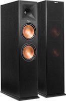 Klipsch RP-280FA Floorstanding Speaker with Built-In Dolby Atmos Height Channel - Each (Ebony Vinyl)