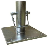 Pro Series Steel Scaffold Base Plate (Set of 4)