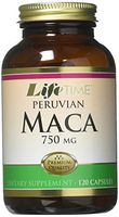 Lifetime Maca Peruvian 750 Mg Mineral Supplements, 120 Count