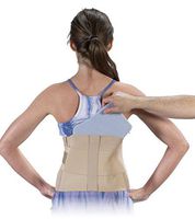 Bilt-Rite Mastex Health 9 Inch Heavy-Duty Moldable Sacro Support, Beige, X-Large