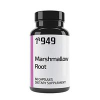 Marshmallow Root, Under 10 Dollars, 60 Capsules, Soothes Gastrointestinal System, Boosts Respiratory System, No Additives or Fillers, Lab-Tested, Made in USA, Satisfaction 100% Guaranteed, 949*