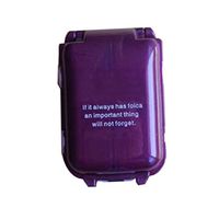 Portable 8 Slots seal folding Pill Cases Jewelry candy box Storage Box Vitamin Medicine Pill Box Storage Case Container