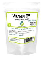 Lindens Vitamin B-5 B5 100 x 460mg Tablets (Pantothenic Acid)