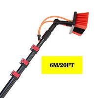 ASZX 6M/20FT Waterfed Telescopic Pole System for Window Cleaning,Photovoltaic Panel Cleaning,Trucks Cleaning