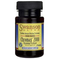 Swanson Chromax 2000 2000 mcg 60 Veg Capsules