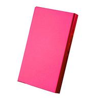 Topxome 1pcs 20 Sticks Thin Fashion Pipe Creative Personality Cigaret Case Slim Lady Metal Cigarette Box Cigarette Accessories (red)
