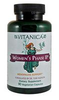 Vitanica Women's Phase II, Menopause Support, Vegan, 90 Capsules